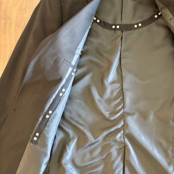 Men’s H&M Black Slim Fit Suit Jacket & Pants Set 40R / 33x26 - Picture 6 of 11